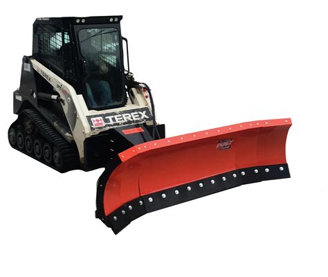 skid steer tractor snow plow|best skid steer snow plow.